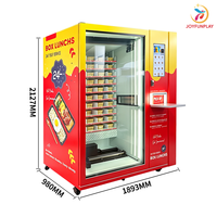 Distributeur automatique de sandwichs chauds JFP Commercial, 24h/24, en libre-service, pour petit-déjeuner, repas rapides et boîtes à lunch