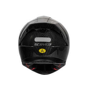<span class=keywords><strong>Casco</strong></span> de Motocicleta Personalizado, Impermeable, Deportivo, de Seguridad, Protector, de Fibra de Carbono, con Visera Única, Integral - Product Image 2