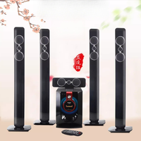 KYYSLB 8 pouces 5.1 Ensemble de cinéma maison Son surround Karaoké Haut-parleurs audio Radio FM Caisson de basses actif Amplificateur de puissance Haut-parleurs