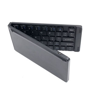 Bluetooth 3.0 Portable Wireless Foldable Bluetooth <b>Keyboard</b> Arabic English Mini Slim <b>Keyboard</b> - Product Image 2