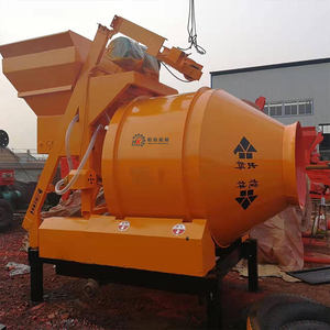 HengKe Vollautomatischer Hocheffizienter 17kW Kleiner Trommelmischer Betonausrüstung 18-20m/h Kapazität für Baustellen 1 Jahr - Product Image 3