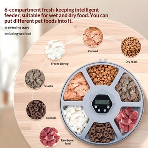 Distributeur automatique de nourriture humide <span class=keywords><strong>pour</strong></span> chiens et chats avec minuterie intelligente Puppy Timer - Product Image 2