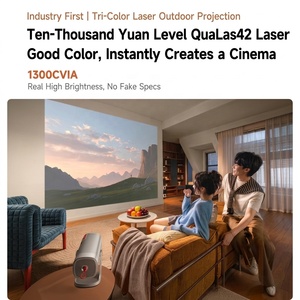 Nuevo Proyector Portátil Mini para Exteriores Hisense LightGo+ con Tecnología Láser Triple, Batería de 20,000 mAh, Mini Proyector para el Hogar - Product Image 2