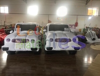 Modèle de voiture gonflable surdimensionné personnalisé pour l'affichage en salle d'exposition, ballon de voiture gonflable pour la promotion et la publicité d'événements