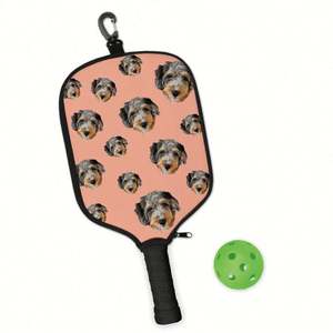 Funda para Pala de Pickleball, Funda Personalizada para Pala de Pickleball, Funda para Pala de Pickleball con Nombre, Regalo para Porta Palas de Pickleball - Product Image 1