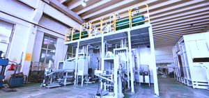 Nouvelle machine de nettoyage industriel haute pression à quatre robots, boîtier de transmission et corps de soupape, Shimada Big Bird CLH 3000-5000W - Product Image 4