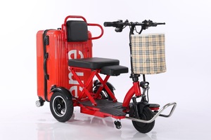 รถ<span class=keywords><strong>สามล้อ</strong></span>ไฟฟ้ามอเตอร์ 350W ปี 2026 ที่คุ้มค่าที่สุด พร้อมที่นั่งผู้โดยสารและพื้นที่บรรทุกสินค้า แบบพับได้ - Product Image 5