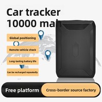 Traceur GPS sans fil 4G version internationale pour voiture, précision de 10 m, autonomie de 28 heures, fixation magnétique puissante, Plug-and-Play embarqué