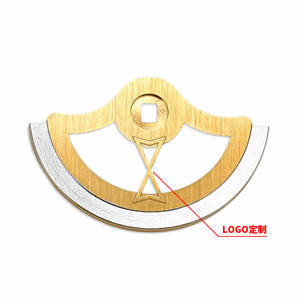 Rotores de Reloj Personalizados por el Fabricante, Miyota 9015, Logotipo Esqueleto Tallado, Rotor de Martillo Oscilante para 9075 9039 9100 90s5 - Product Image 1