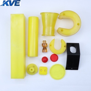 Изготовленные на заказ формованные полиуретановые детали из ТПУ, эластичные Уретановые блоки, небольшие партии, короткие сроки выполнения на заказ для обработки продукта - Product Image 1