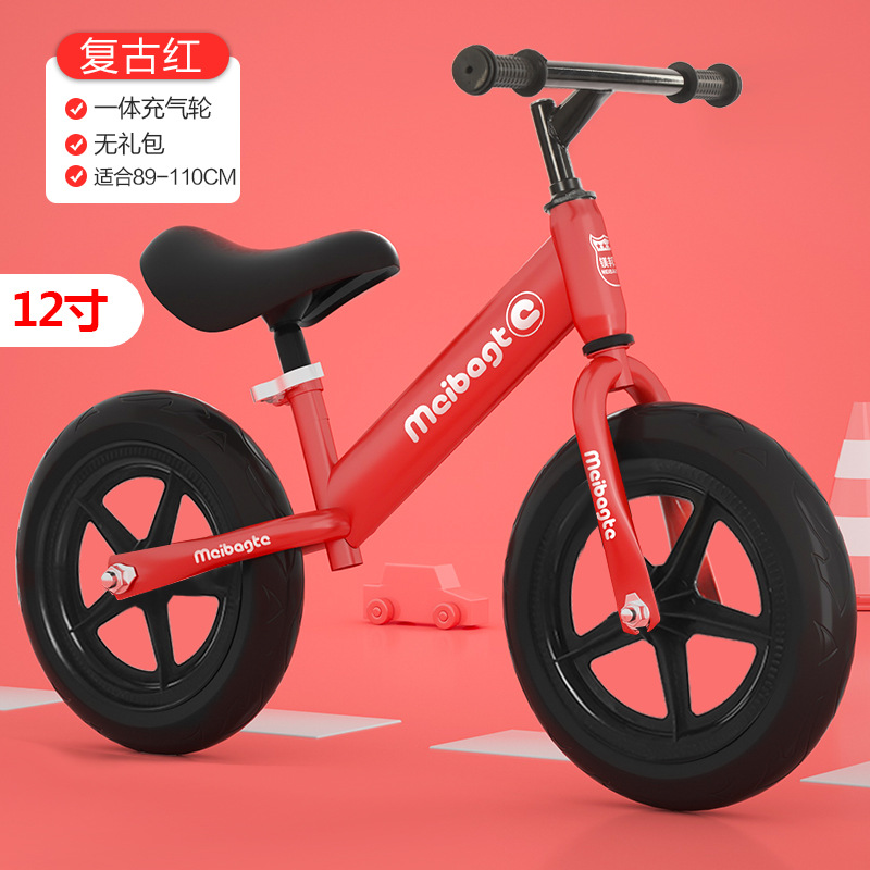 12 pouces rétro rouge gonflable roue