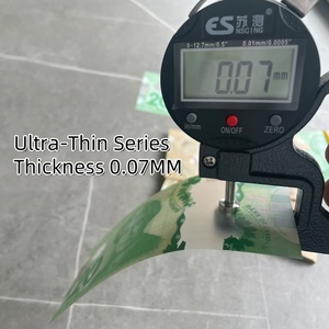 Chất lượng tốt nhất siêu mỏng Polymer 0.08mm Canada Prop tiền Canada thực tế số lượng lớn 0.08 Prop tiền đôi bên mờ - Product Image 5