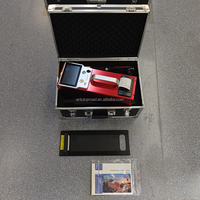 Reflectómetro Portátil Rojo para Pruebas de Reflectividad de Pavimento Nocturno, Equipo de Prueba de Marcas Viales para Seguridad Vial
