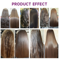 Traitement à la kératine brésilienne professionnelle pour salon, meilleure crème lissante pour cheveux à la kératine pure, kératine pour cheveux lisses