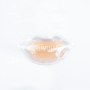 แผ่นประคบร้อนเย็นรูปทรงริมฝีปากแบบใช้ซ้ำได้ ทำจากเจล PVC ปลอดสารพิษ สำหรับคลินิกเสริมความงาม ร้านเสริมสวย ลดรอยฟกช้ำ - Product Image 3