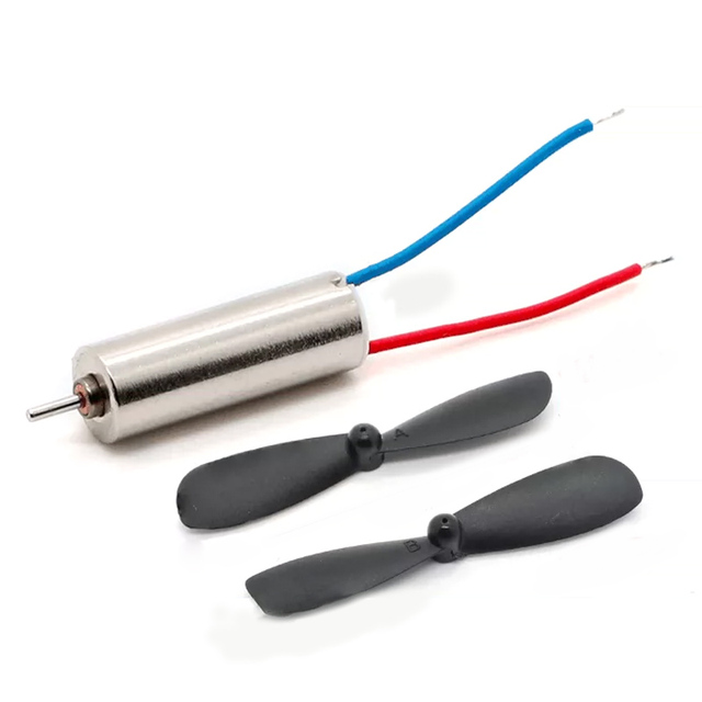Quadcopter Motor Coreless 716 Helicopter 0.8MM Shaft Diameter Motor Propeller Set