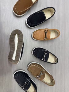 Scarpe da ragazzo in pelle Casual Beanie scarpe da bambino suole morbide a buon mercato scarpe in pelle singola all'ingrosso - Product Image 2