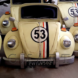 Mobiletto portaoggetti a forma di auto <span class=keywords><strong>Cadillac</strong></span> <span class=keywords><strong>vintage</strong></span>, scultura in ferro stile retrò, fatto a mano, design personalizzabile, scatola portaoggetti, ornamenti. - Product Image 1