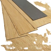 Suelo Vinílico LVT Resistente al Agua y al Desgaste, Patrón de Madera y Piedra