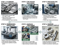 Pièces de support de bras robotisé sur mesure en aluminium et acier inoxydable, usinage CNC, brochage, électroérosion à fil