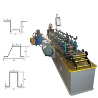Machine de profilage à rouleaux pour ossature de cloisons sèches non-stop, machine de profilage pour profilés en acier Omega et C