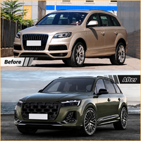 Kit carrosserie complet pour Audi Q7 4L 2006-2015, style SQ7 4M.5 2020+, pare-chocs avant et arrière, conversion complète