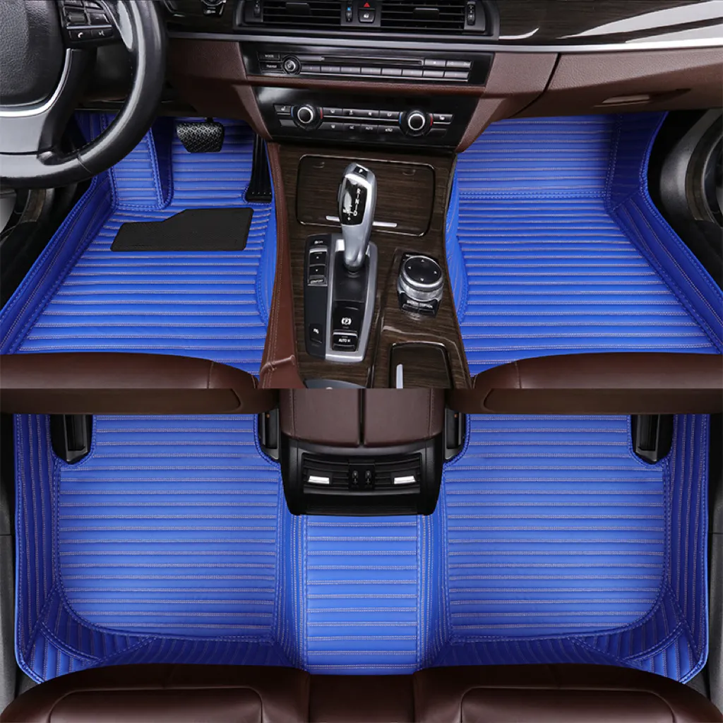 Hot Selling Custom Luxury Leather Car Floor Mats 4 Pieces Car Mats for nissan Specializing in the supply of e-commerce platform