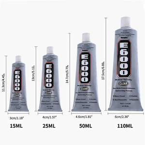 <span class=keywords><strong>Colle</strong></span> <span class=keywords><strong>E6000</strong></span> Adhésifs et Mastics Acryliques E-6000 Haute Viscosité Multi-Usages, <span class=keywords><strong>Colle</strong></span> de Réparation Transparente - Product Image 2