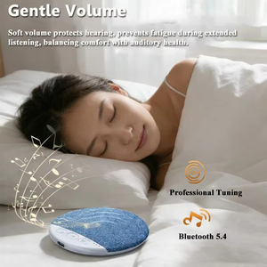 Máquina de Ruido Blanco Mini, Dispositivo Portátil de Conducción Ósea para <span class=keywords><strong>Dormir</strong></span>, Altavoz Bajo la Almohada para <span class=keywords><strong>Dormir</strong></span> con Función TF - Product Image 4