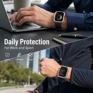 Coque de protection demi-enveloppante en alliage d'<span class=keywords><strong>aluminium</strong></span> mat léger CS006 pour <span class=keywords><strong>Apple</strong></span> <span class=keywords><strong>Watch</strong></span> <span class=keywords><strong>Series</strong></span> 4 5 6 <span class=keywords><strong>7</strong></span> 8 9 10 11 Ultra - Product Image 5