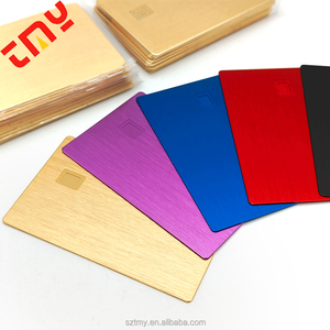 2025 Sản phẩm mới đã sẵn sàng để tàu Anodized DIY nhôm chải kim loại Kiểm soát truy cập VIP thẻ visa tín dụng cho khắc laser - Product Image 1