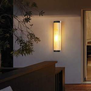 Lampe solaire murale extérieure étanche pour cour, villa, portail, pilier, mur extérieur, balcon, <span class=keywords><strong>terrasse</strong></span>, jardin, allée - Product Image 5