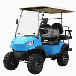 High Performance 24V Whanlong Stainless Steel Hunting Buggy Electric <b>Golf</b> Cart with Lithium Battery 4 Wheels 300kg 24km/h - Product Image 1