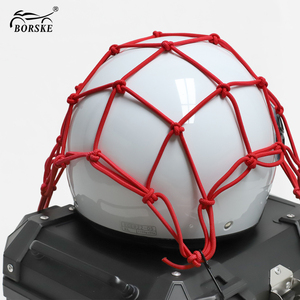 Filet de rangement universel réglable à 6 crochets pour <span class=keywords><strong>moto</strong></span>, filet de chargement en maille pour bagages, organisateur de coffre pour voiture - Product Image 1