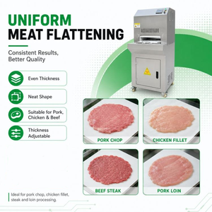 Máquina Manual para Prensar y Formar Empanadas de Pechuga de Pollo - Product Image 2
