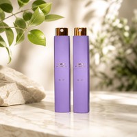 Flacon vaporisateur de parfum miniature portable personnalisé, rechargeable, format voyage, taille poche