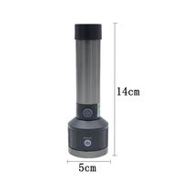 Lampe de poche LED au lithium-ion, super lumineuse, longue portée, haute puissance, pour usage extérieur et domestique, rechargeable par USB, mini torche d'urgence