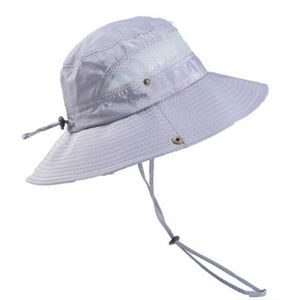 Chapeau Bob Homme Anti-UV Respirant pour Pêche en Extérieur, Protection Solaire Estivale Décontractée, Personnalisable avec Logo - Product Image 1