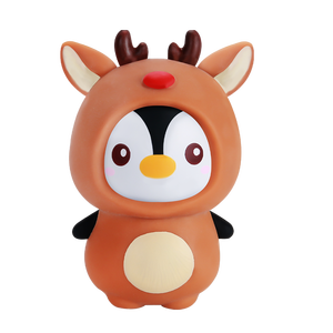 DIY <b>Puzzle</b> Novelty Cute Christmas Dressing Animal Wear Penguin Soft TPR Fidget Sensory Squeeze Toys 7 Clothes Girls Boys 5 7 - Product Image 5