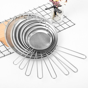 Stainless Steel Oil Strainer 10cm Wide Rim Multifunction Filter Spoon For Soy Milk Sugar Hot Pot - Product Image 4