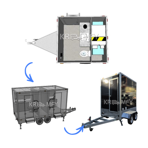 Baño Portátil de Viaje con Estructura Completamente Resistente a Impactos, Autolimpiante, para Uso Público, Venta al Por Mayor 2025 - Product Image 3