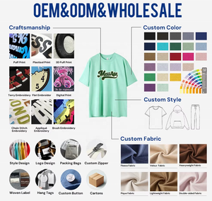 เสื้อยืดโอเวอร์ไซส์ผ้าฝ้าย 100% 240gsm สกรีนโลโก้ตามสั่ง สำหรับผู้ชาย  โรงงานผลิตเสื้อผ้าเปล่าแบบ OEM ODM ขายส่งเสื้อผ้าสตรีทแวร์ - Product Image 4