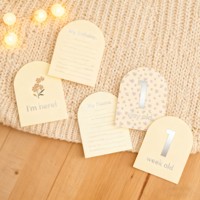 Jeu de cartes personnalisées Record Positive Affirmation Arch Milestone Baby Cards Deck Card Set Pregnancy Gift For Babies