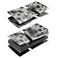 Graue Tarn platten für PS5 Pro Konsolen abdeckung Premium ABS Face plate Shell Covers für PlayStation 5 PRO Disc Edition
