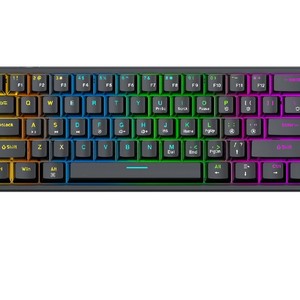 Bajeal K101 <b>Wired</b> 61 Key Mechanical <b>Keyboard</b> With Backlight Gaming Portable Design - Product Image 5
