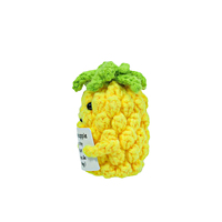 Excentrique et positif fait à la main Crochet ananas Art pendentif tricoté à la main Art décor Design créatif soutien émotionnel idée cadeau