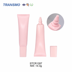 หลอดลิปกลอสเปล่าขนาด 15 มล. ขวดบีบพลาสติก PE PP ใสแบบนิ่มสำหรับบรรจุภัณฑ์ลิปบาล์ม - Product Image 4