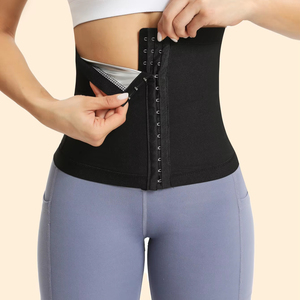 <span class=keywords><strong>Ceinture</strong></span> <span class=keywords><strong>de</strong></span> sport respirante pour <span class=keywords><strong>femme</strong></span>, sculptante et amincissante, pour l'exercice abdominal et la perte <span class=keywords><strong>de</strong></span> poids, avec effet sudation, logo - Product Image 2