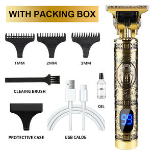 Cortadora de pelo con pantalla Digital profesional FYD, cortadora de pelo vintage, cortadora de pelo eléctrica portátil para bebé - Product Image 4
