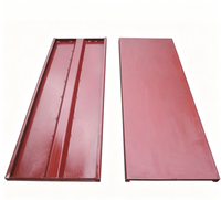 Panneau de coffrage en acier pour mur, colonne, dalle Q235, robuste, réutilisable, OEM, sur mesure, construction